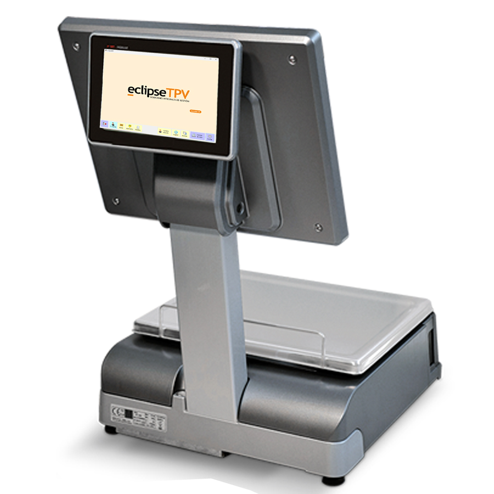 Balanza PC CS-2250 Doble Cuerpo Tickets 3" Autocutter - Imagen 2